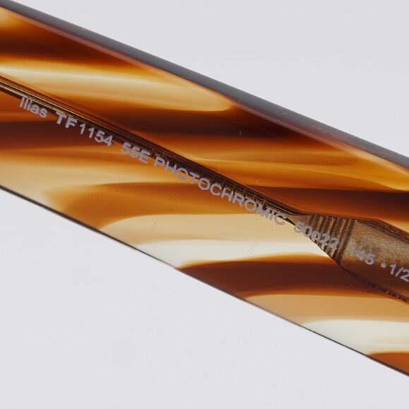 Tom Ford Ilias FT1154 55E Sunglasses Havana Square Frame, Brown Lenses - Picture 5 of 12